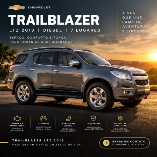 Chevrolet Trailblazer LTZ 2.8 Ctdi Diesel Aut. 2013