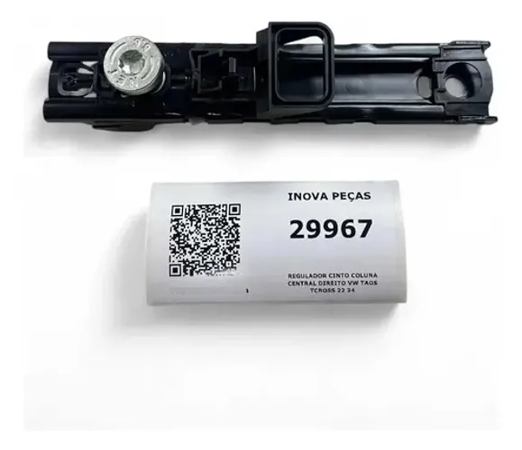 Regulador Cinto Coluna Central Direito Vw Taos Tcross 22 24  Preto