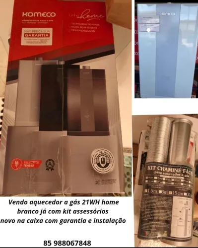 Aquecedor Komeco a gás