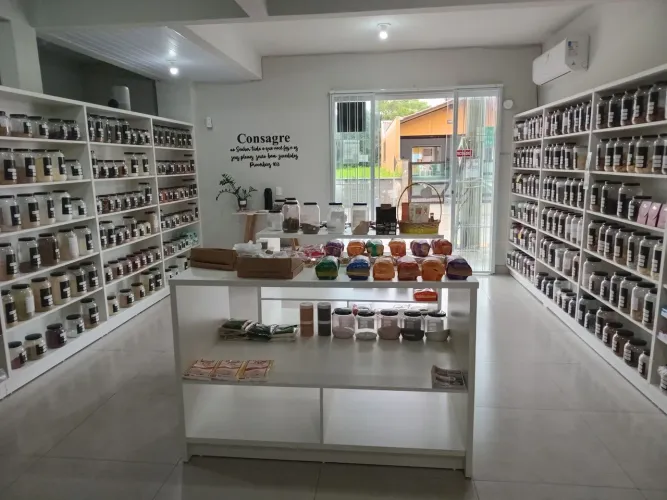 Vendo loja de produtos naturais