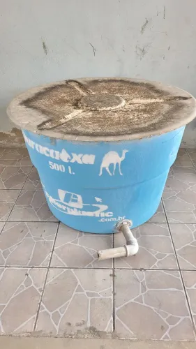 Caixa d'água precisa lavar 500l