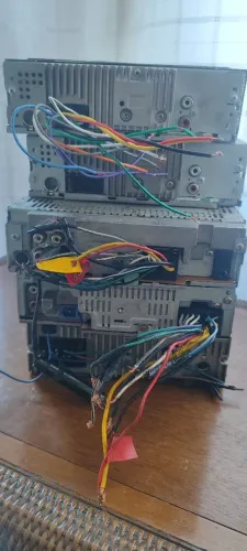 Lote de radios Pioneer + modulo o + par de 6 polegadas.