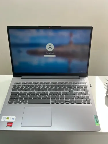 notebook lenovo ideapad 3 r7 5700u 12RAM