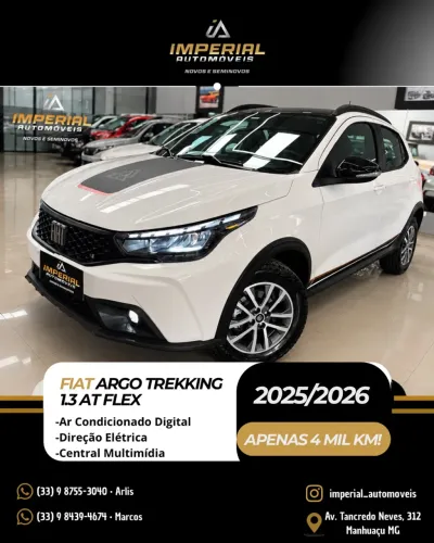 Fiat Argo Trekking 1.3 8V Flex Aut. 2026