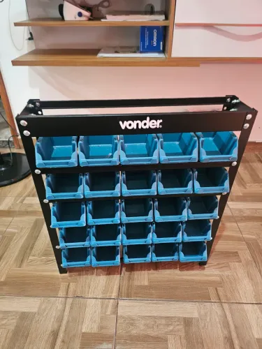 Estante metálica organizadora Vonder