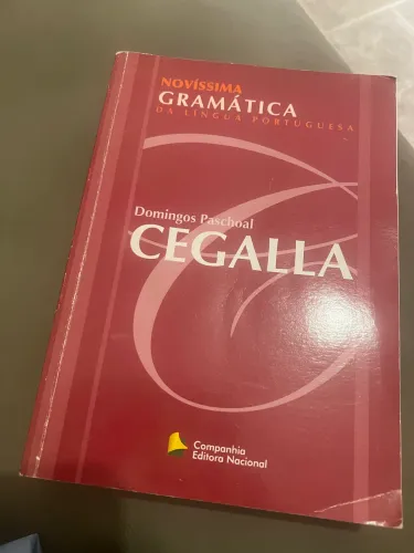 Gramática língua portuguesa Cegalla 