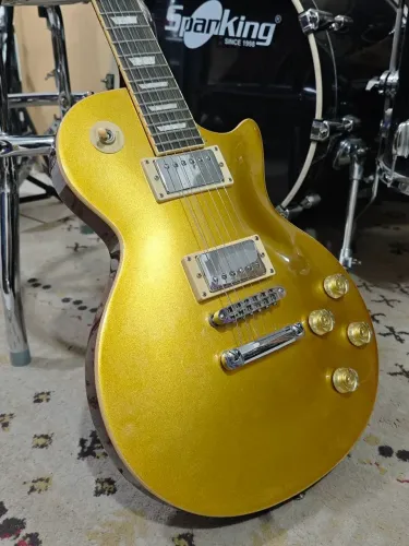 Guitarra les paul Gold Top 100% Regulada