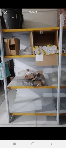 Vendo gondulas ou patileira pra comércio 