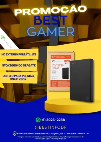 HD EXTERNO 2,5 SEAGATE PORTABLE DRIVE 1TB STGX1000400