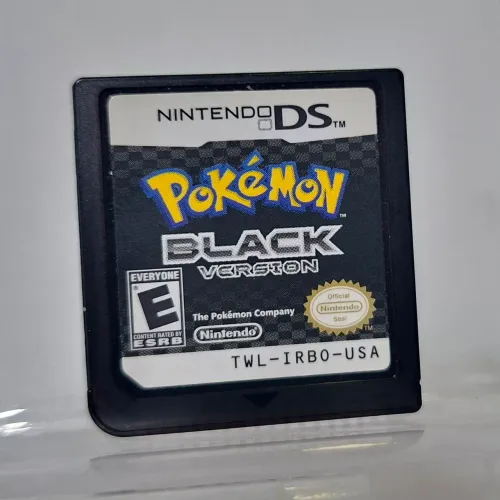 Pokemon black original nintendo ds 3ds ref03