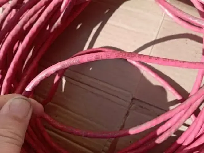Cabo de rede cat 6 nexans 40 metros