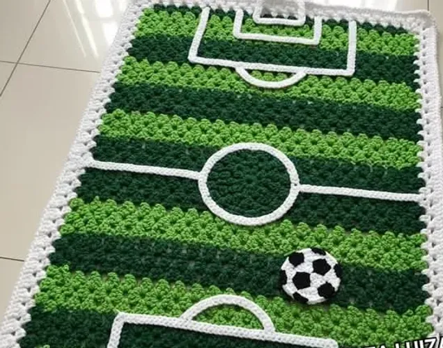 TAPETE DE CROCHET INTERATIVO