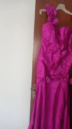 Maravilhoso vestido Fúcsia Pathoulee original