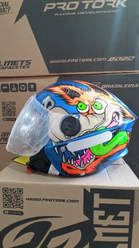 Capacete Coyote Azul