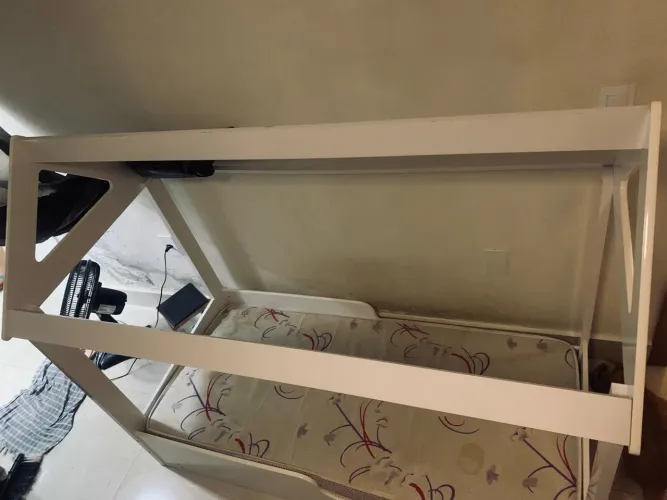 Cama infantil casinha branca
