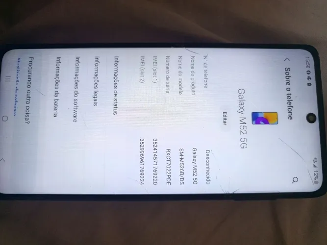 Samsung M52 5g