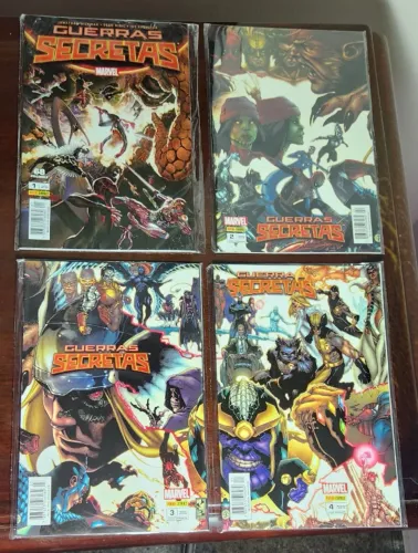 HQ Guerras Secretas (evento principal), Universo Marvel, editora Panini Comics