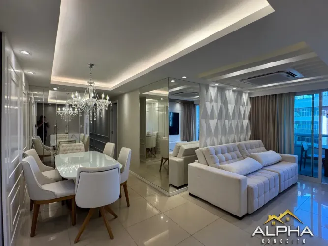 Apartamento mobiliado a venda com quartos na Aldeota