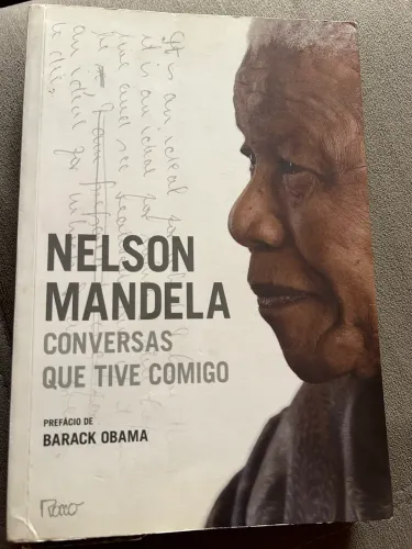 Livro Nelson Mandela Conversas que tive comigo