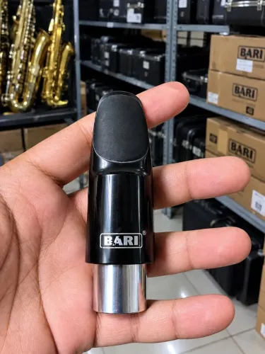 Boquilha Bari 82 Hard Rubber Sax Alto Raridade