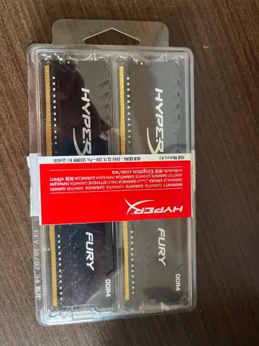 Memória RAM ddr4 HyperX Fury 2x4gb 8gb 2666mhz