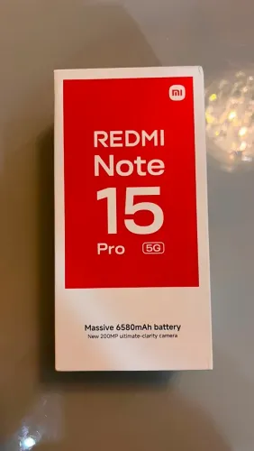 Xiaomi Redmi note 15 pro 5g 512gb
