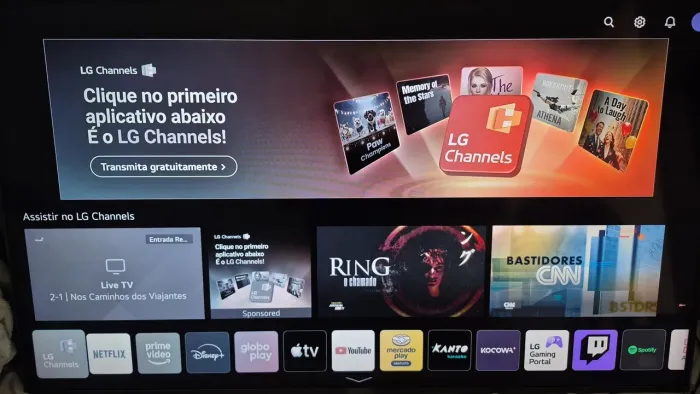 TV LG 55 POLEGADAS COM DEFEITO 