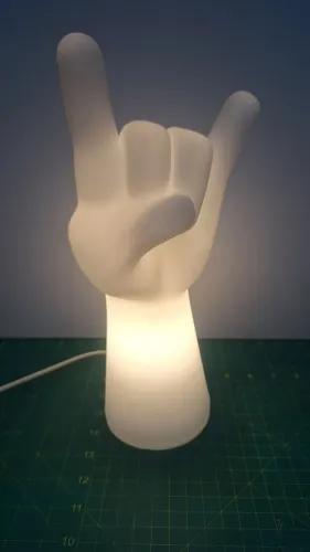 Luminária Mão Roqueira Fun Light 