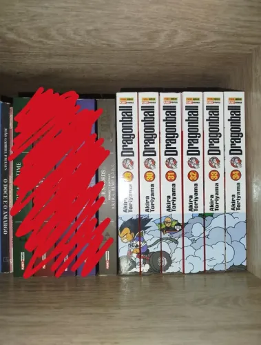 Mangás DragonBall (leia o anúncio)