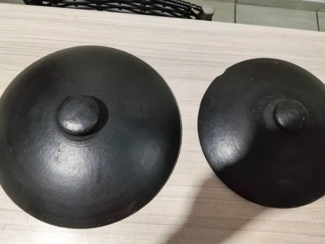 Tampa para panela de barro