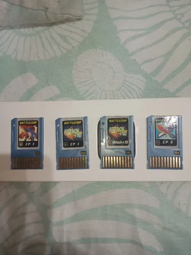 4 Mega Man Battle Chip colecionáveis, LEIA O ANÚNCIO