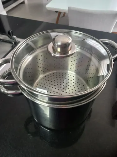 Panela em inox Spagueteira 
