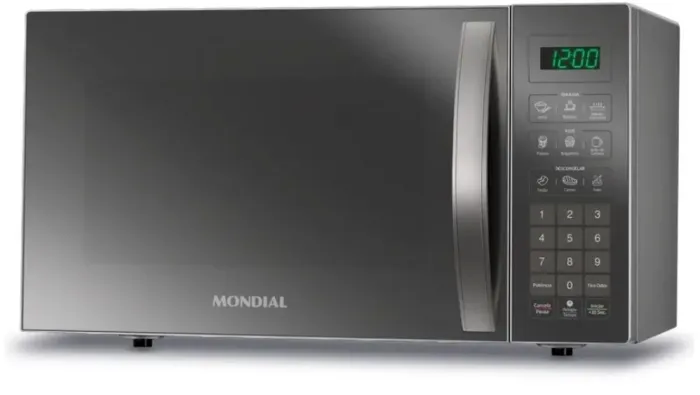 Microondas mondial cinza 127v