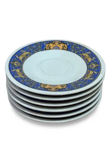Conjunto de 6 pires em porcelana kopin?s