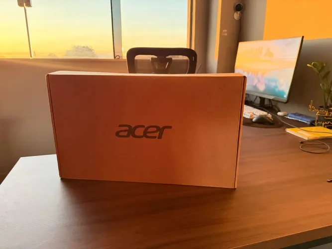 NOTEBOOK ACER ASPIRE 5 - Intel i3 1305u 8RAM DDR5 SSD NVME 256GB NOVO LACRADO