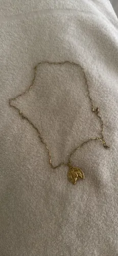Cordão de ouro com pingente 10 grama