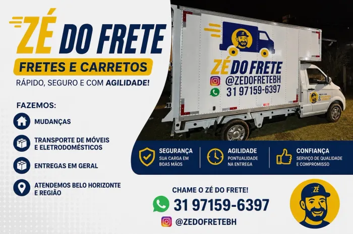 Fretes e Carretos em BH e região