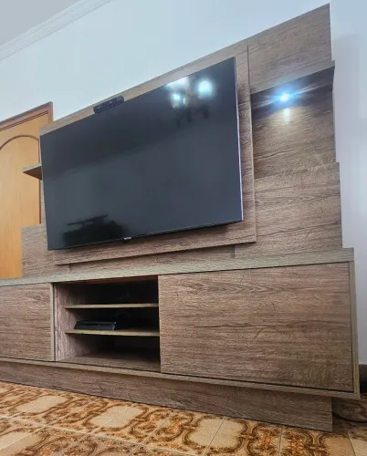 Estante Home Para TV até 55pol. Com LED