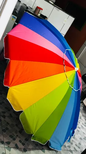 Guarda-sol Mor Rainbow 220cm - Colorido