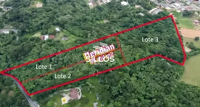 Terreno com 66.589 m² de área total à venda no bairro Ferraria em Campo Largo/PR