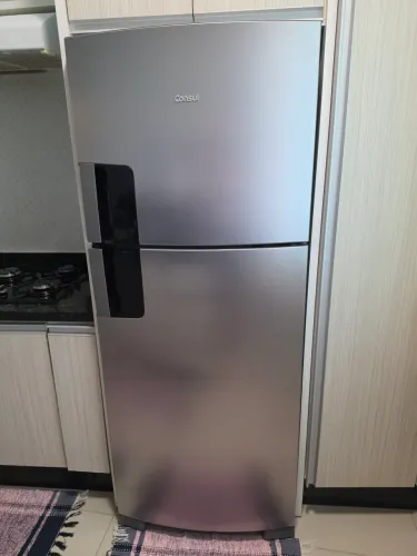 GELADEIRA CONSUL INOX 412 LITROS NOVA