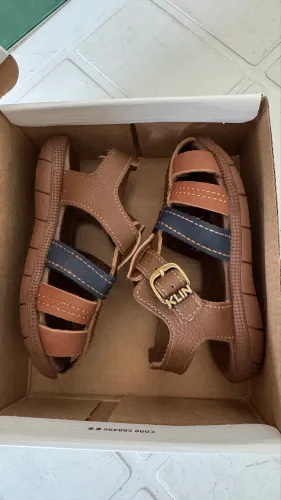Sandália infantil masculina Klin TAM 21