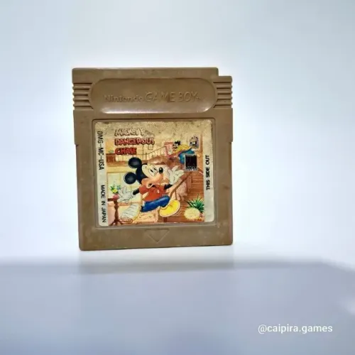 Mickey Dangerous Chase original game boy nintendo disney