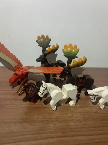 Senhor dos aneis animais, Blocos de montar
