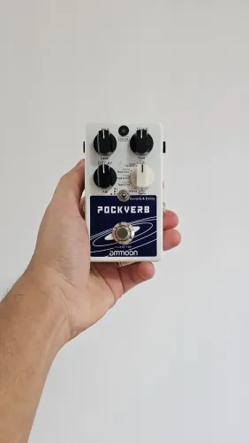 Ammoon Pockverb Reverb & Delay 2 em 1 - Ambiência completa em um só pedal | Pedais Company