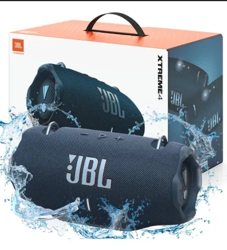 Caixa De Som Jbl Xtreme 4 preta Bluetooth À Prova D'água