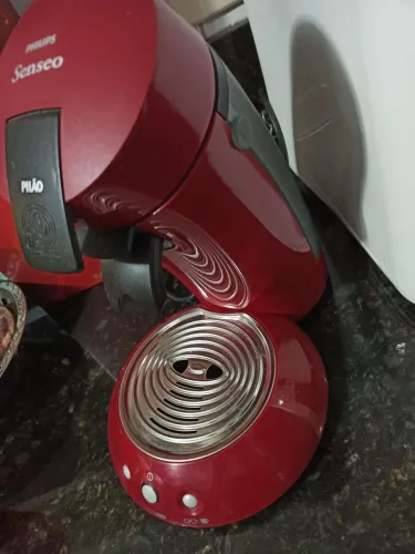 Cafeteira pilão com coador reutilizável