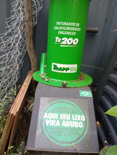 Triturador de resíduos orgânicos