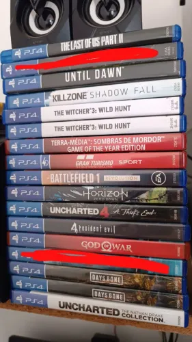 Jogos PS4 - A partir de R$50
