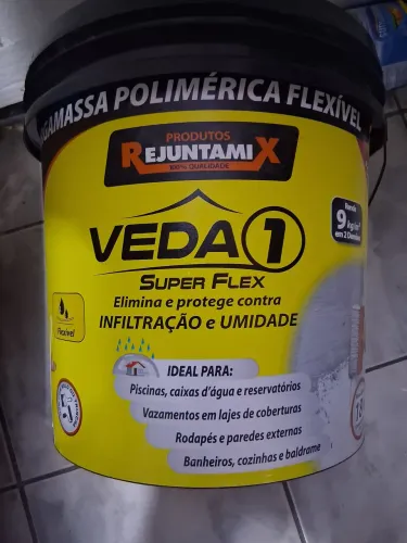 Imperabilizante veda 1 da rejuntamix super flex 18 kilos